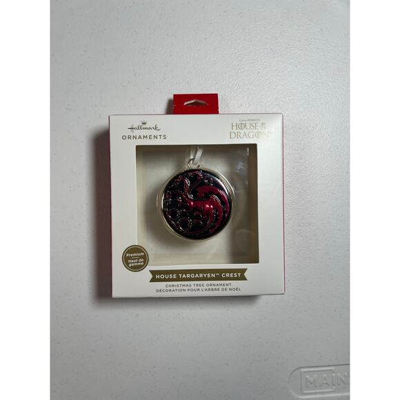 House of The Dragon Hallmark Ornament‎ Bundle Targaryen Sigil Iron Throne New - Picture 6 of 10